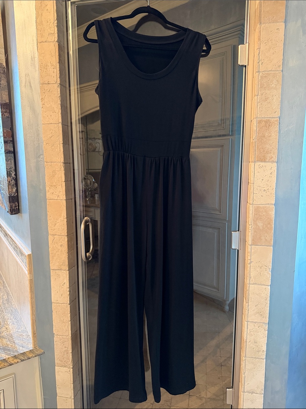 Classic Black Sleeveless Jumpsuit